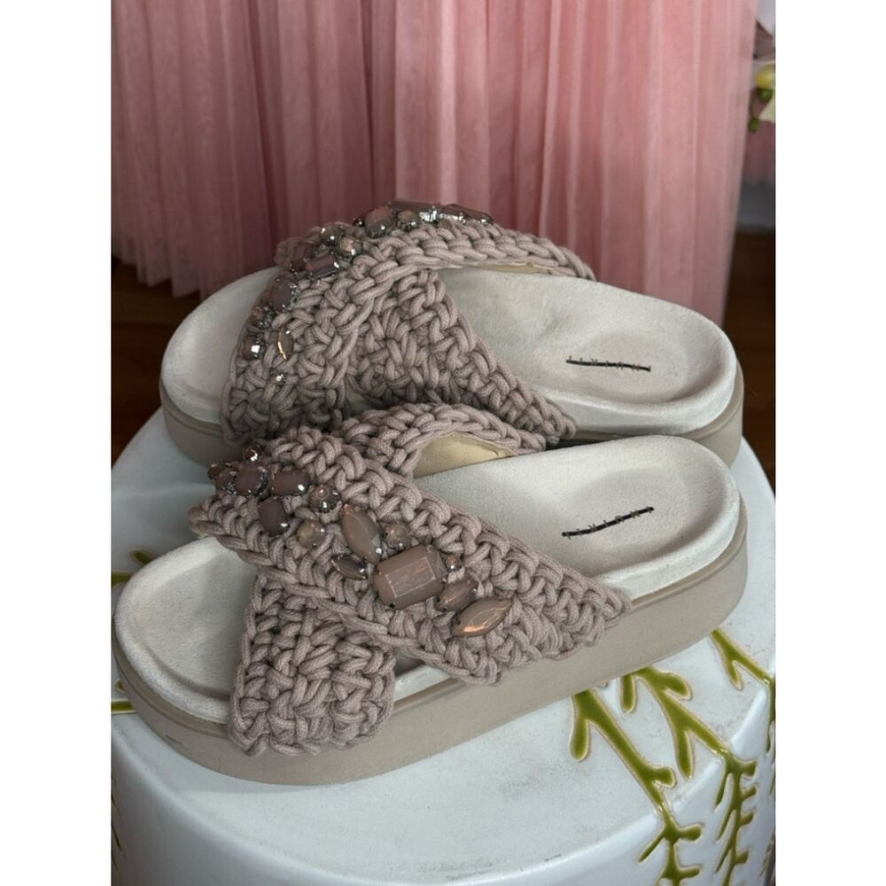 Free People Inuikii Cleo Woven Platform Sandals - Picture 9 of 13